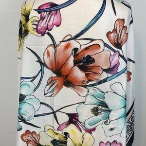 NWT Chico’s Floral Square Scarf/ OS